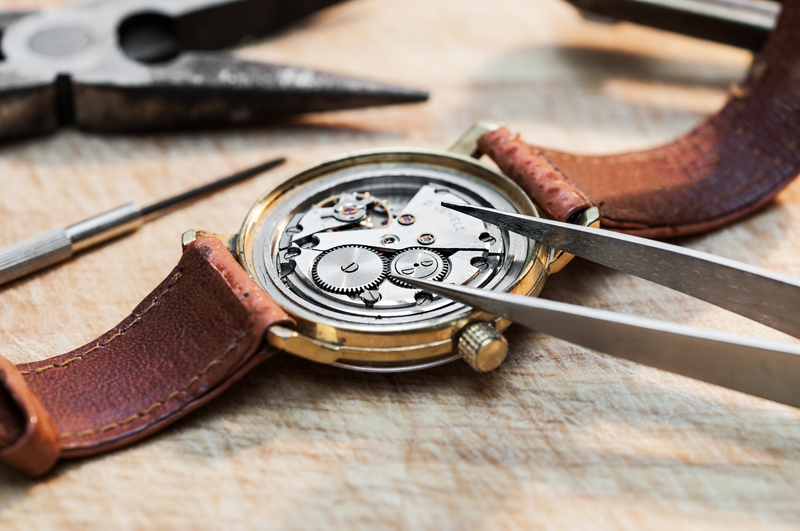 Repair of watches Special tools for repair of watches